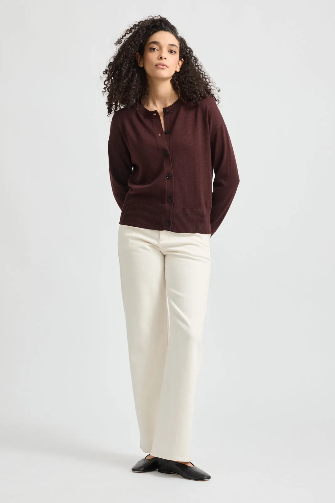 FINE KNIT CARDIGAN