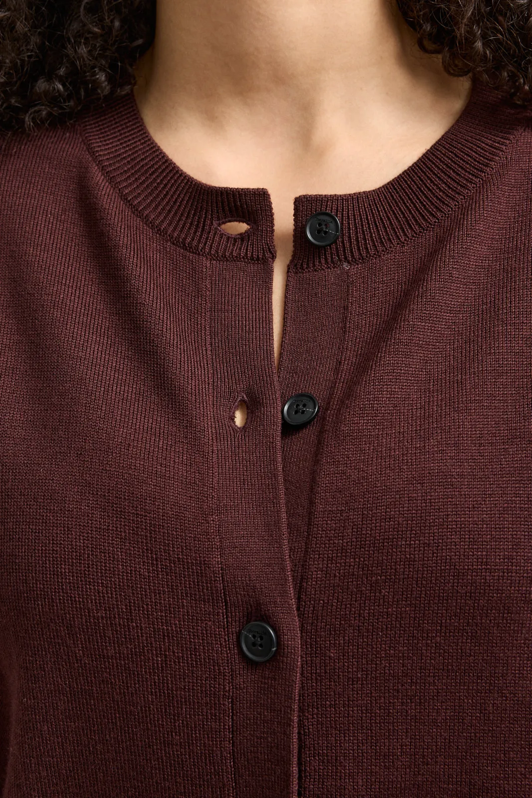 FINE KNIT CARDIGAN