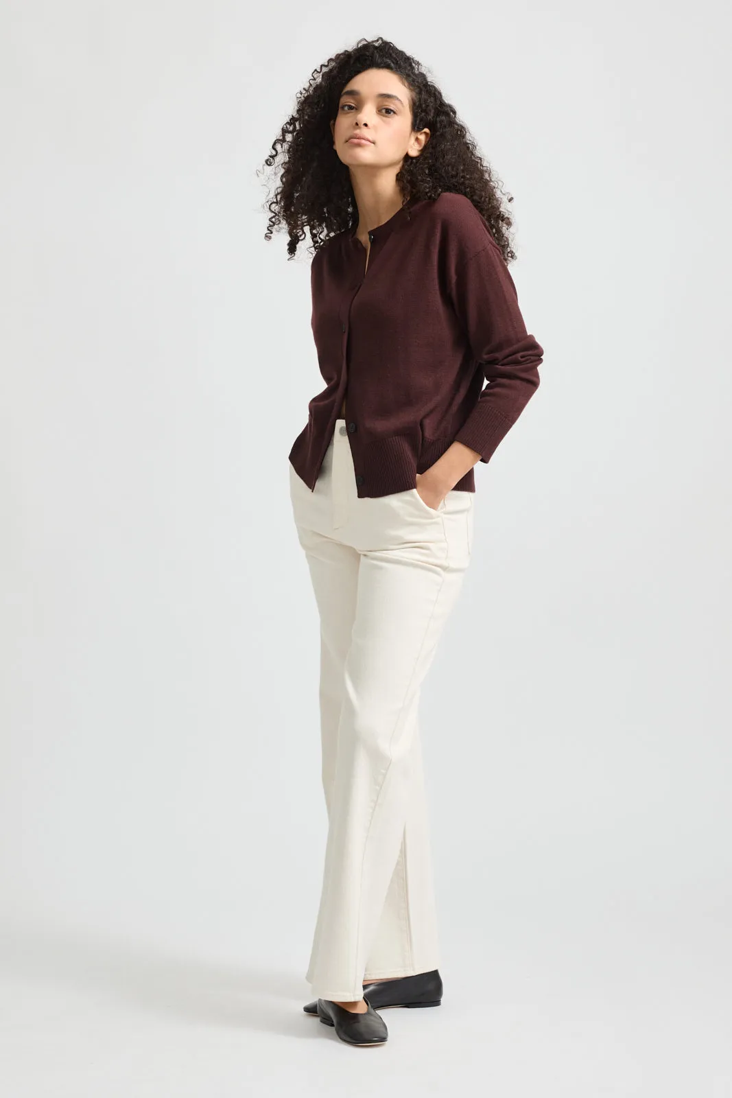 FINE KNIT CARDIGAN