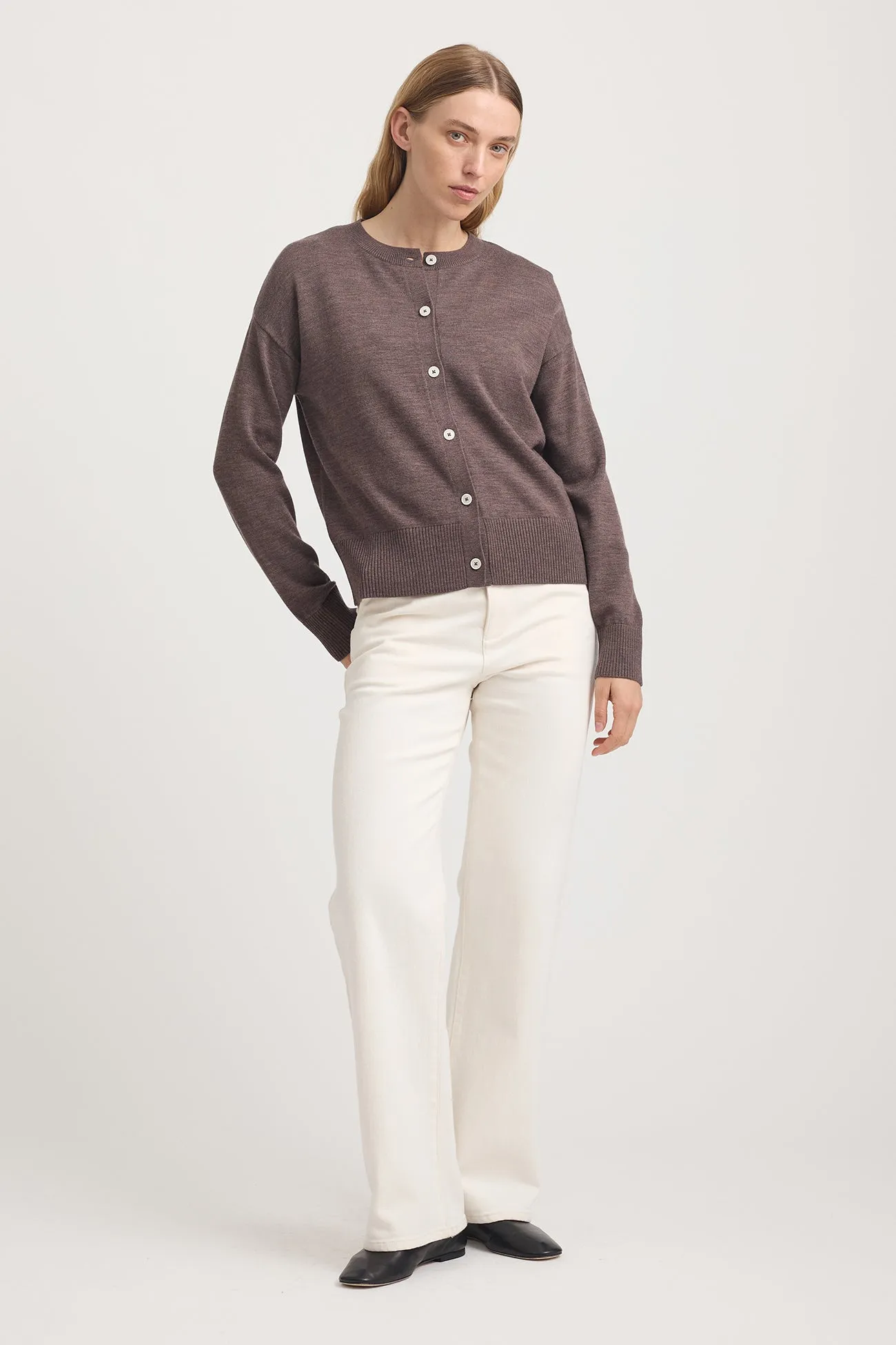 FINE KNIT CARDIGAN