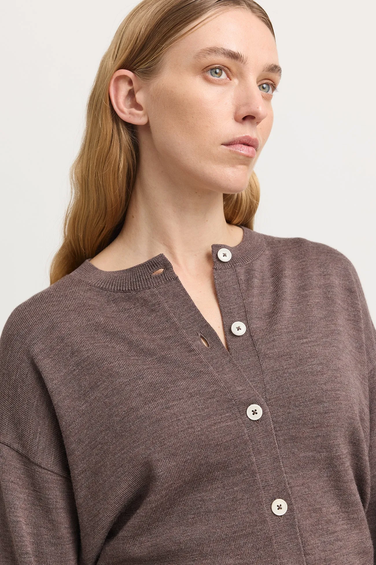 FINE KNIT CARDIGAN