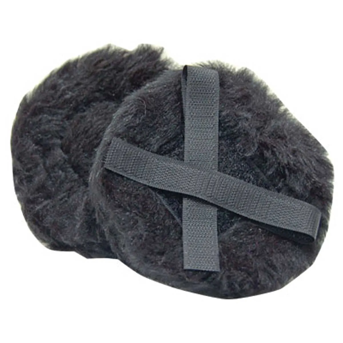 Fleece Helmet Ear Muffs With Ez Pull Fasteners