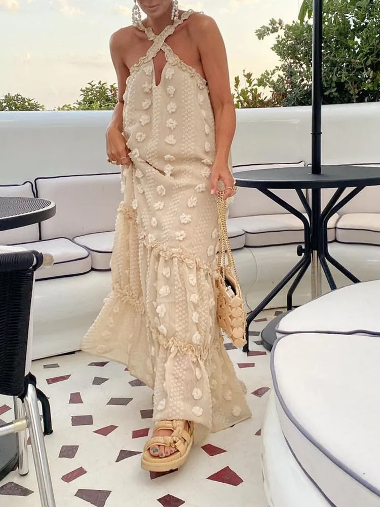 Flower Spring After You Maxi Dress