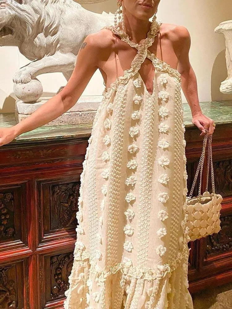 Flower Spring After You Maxi Dress