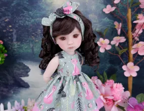Forest Fox - dress with boots for Ruby Red Fashion Friends doll