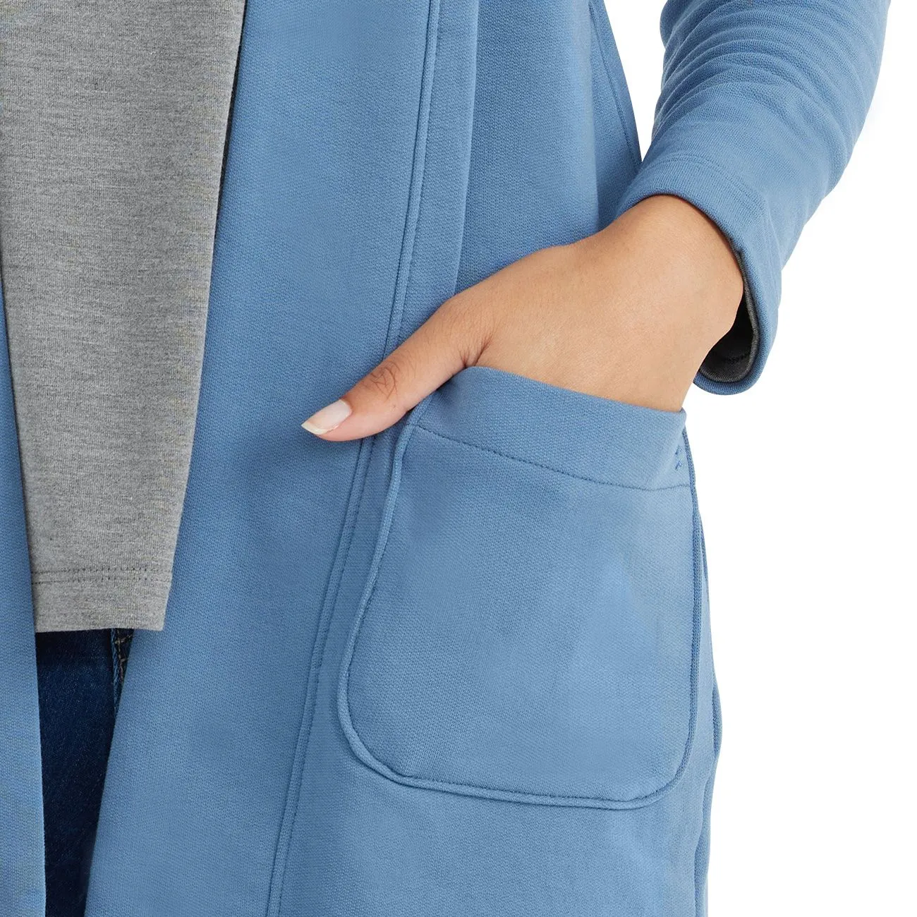 Free Fly Women's Bamboo Thermal Fleece Cardigan
