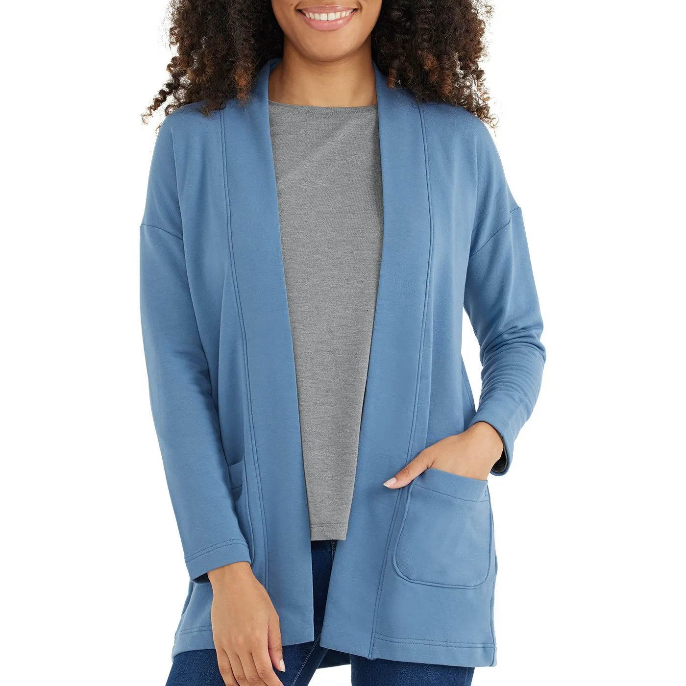 Free Fly Women's Bamboo Thermal Fleece Cardigan