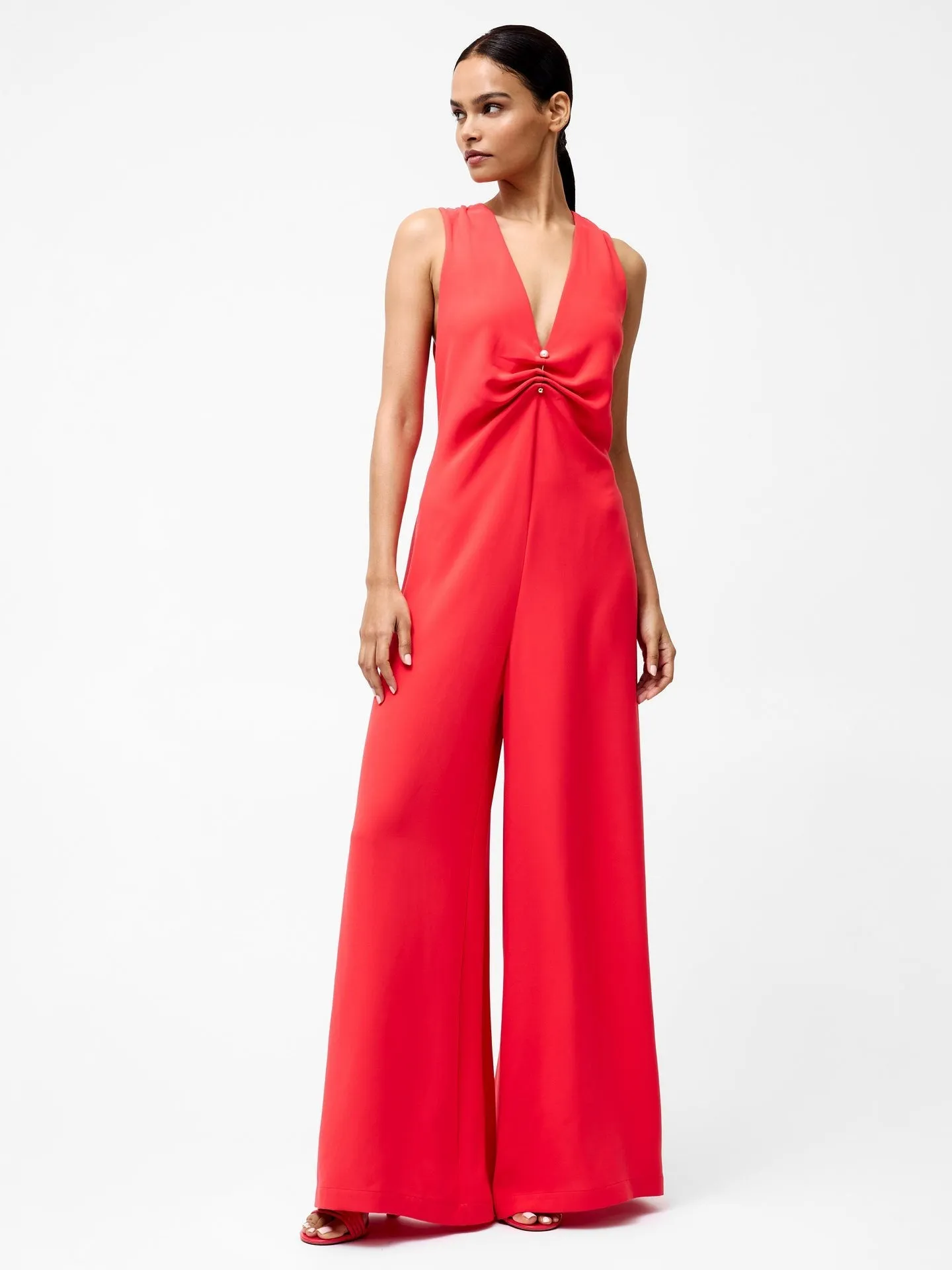 French Connection Arelette Wide Leg Jumpsuit