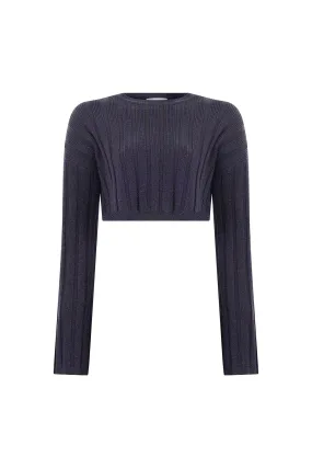 Gabi Knitted Crop Sweater