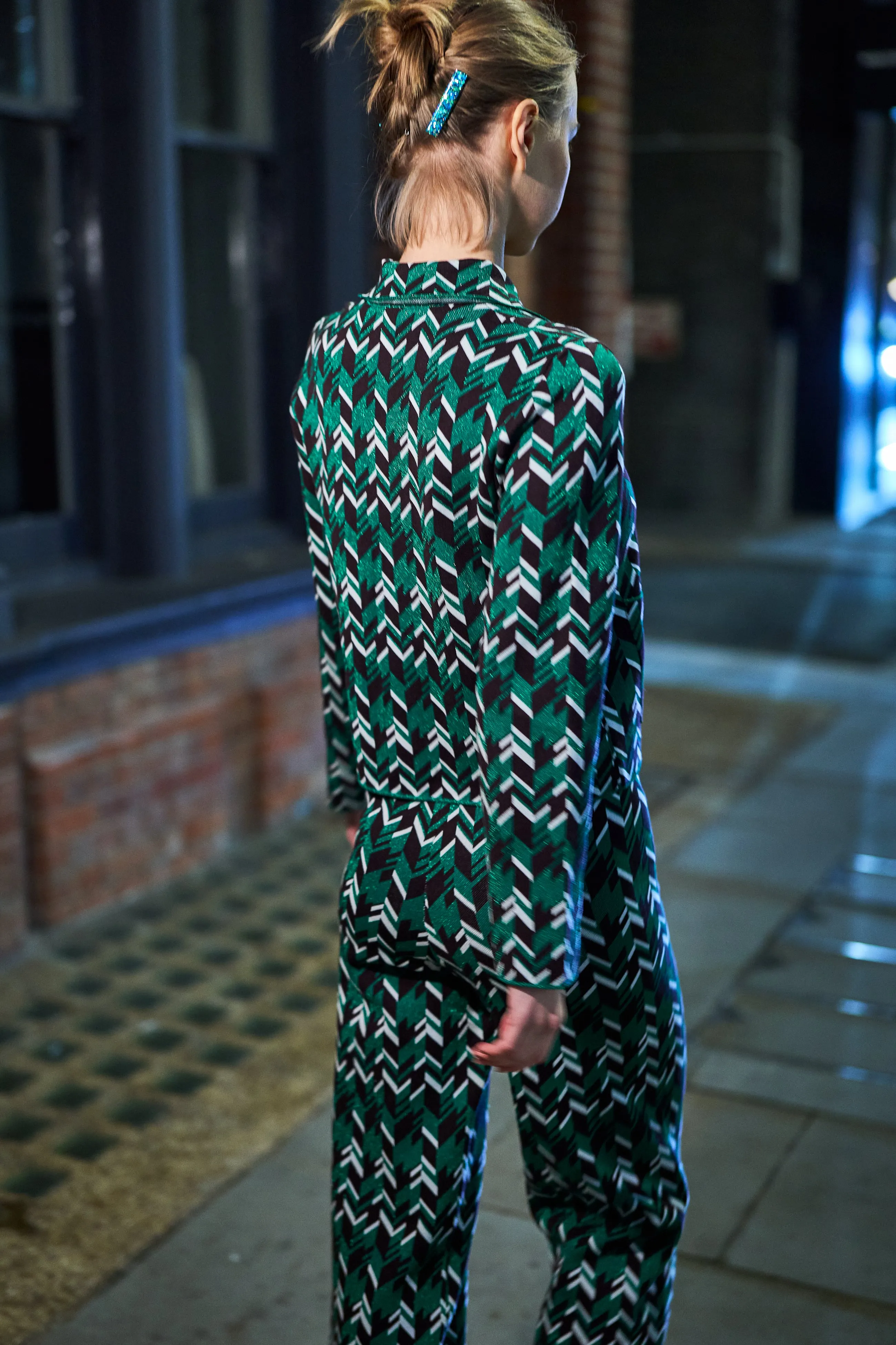 Geometric Cassandra Cardigan
