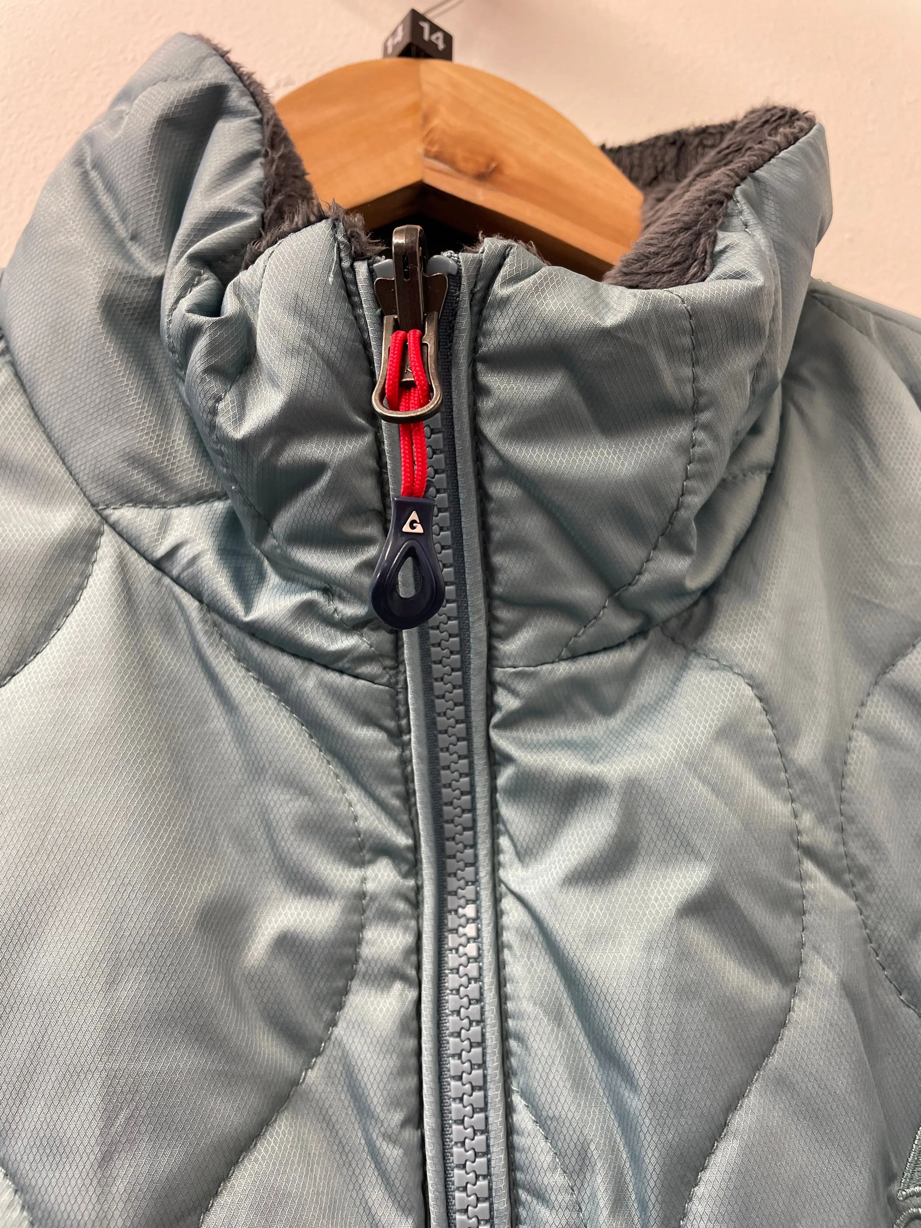 Gerry Quilted Green Coat Size L