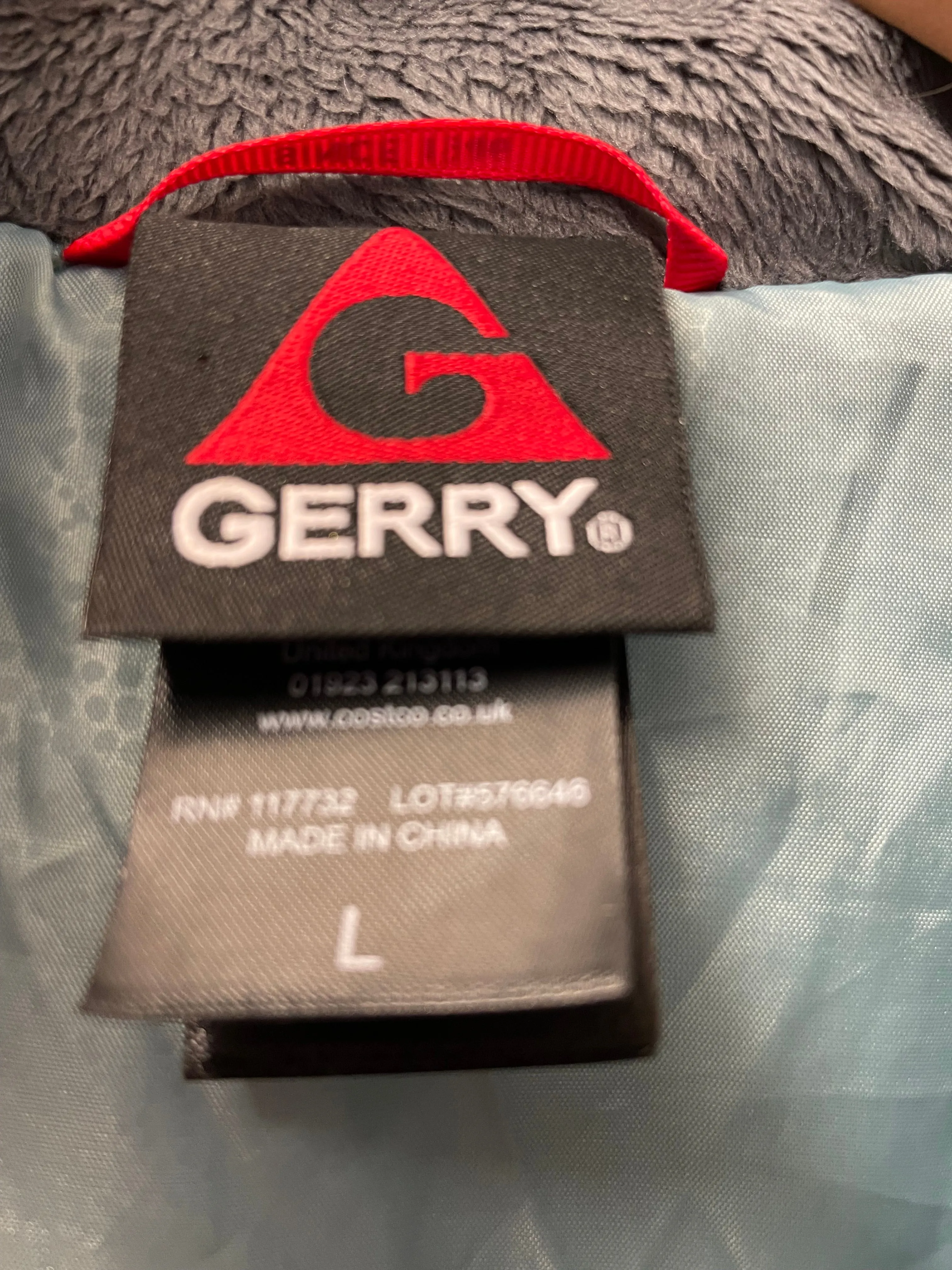 Gerry Quilted Green Coat Size L