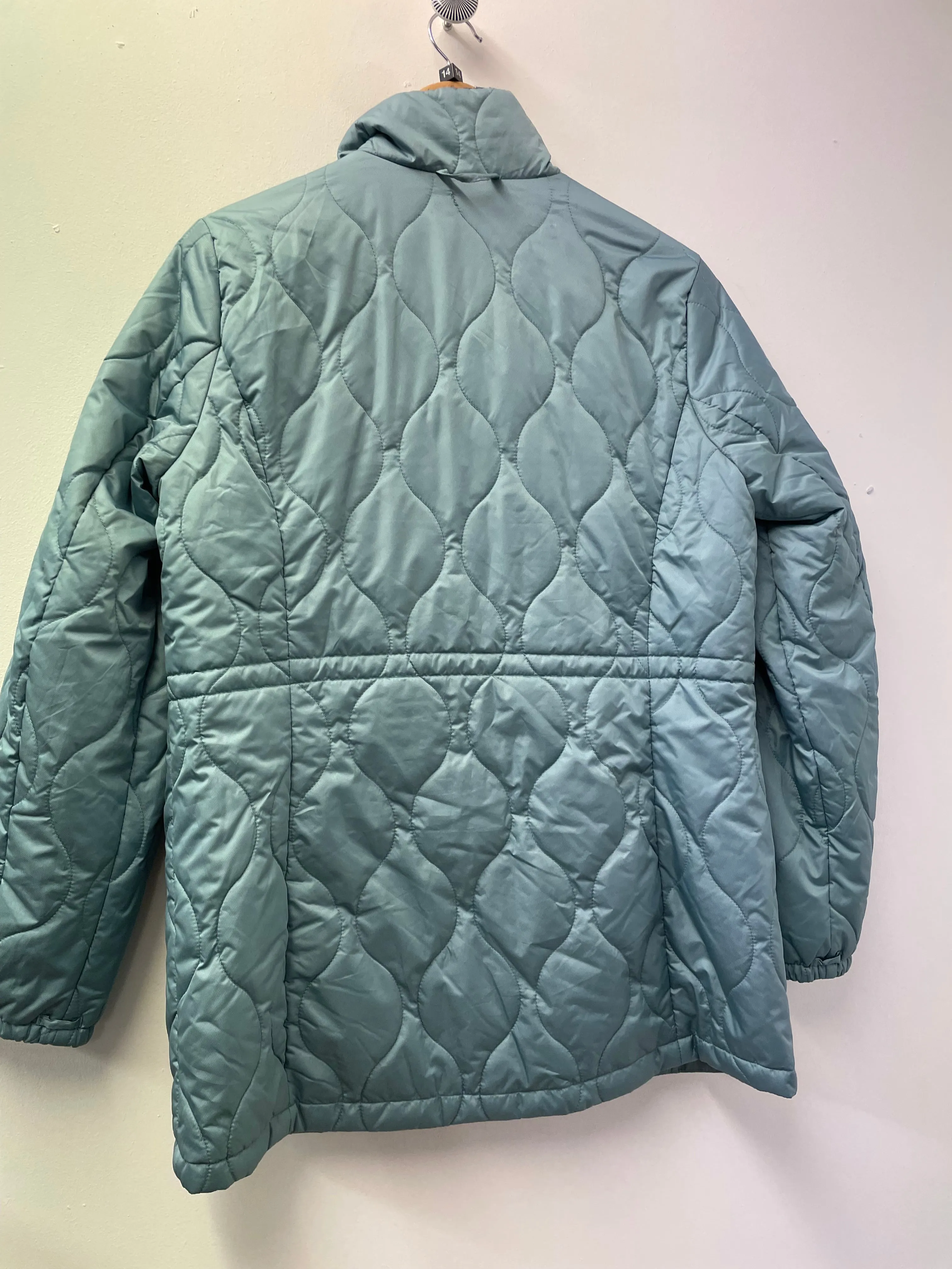 Gerry Quilted Green Coat Size L