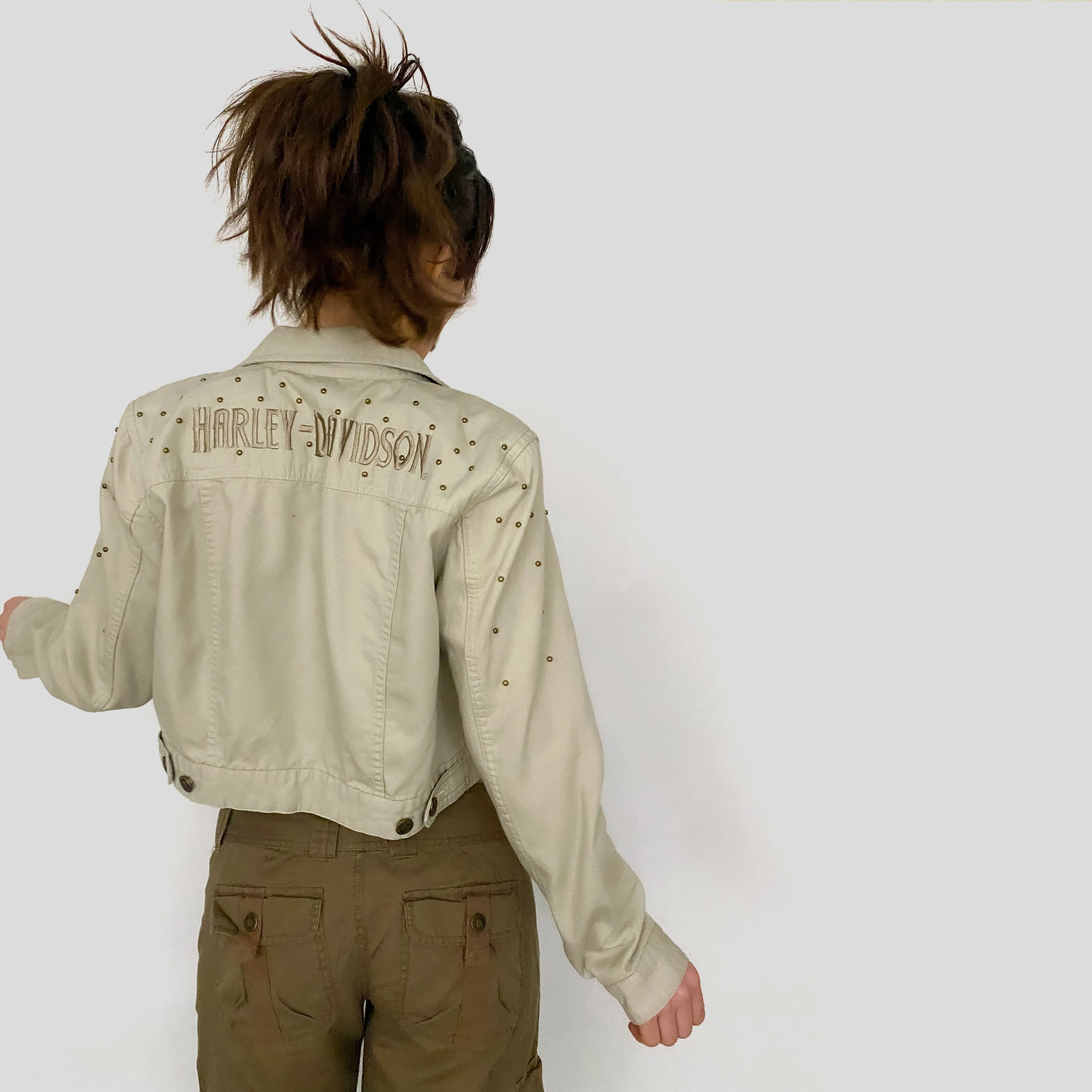 Harley Davidson Cropped Jacket