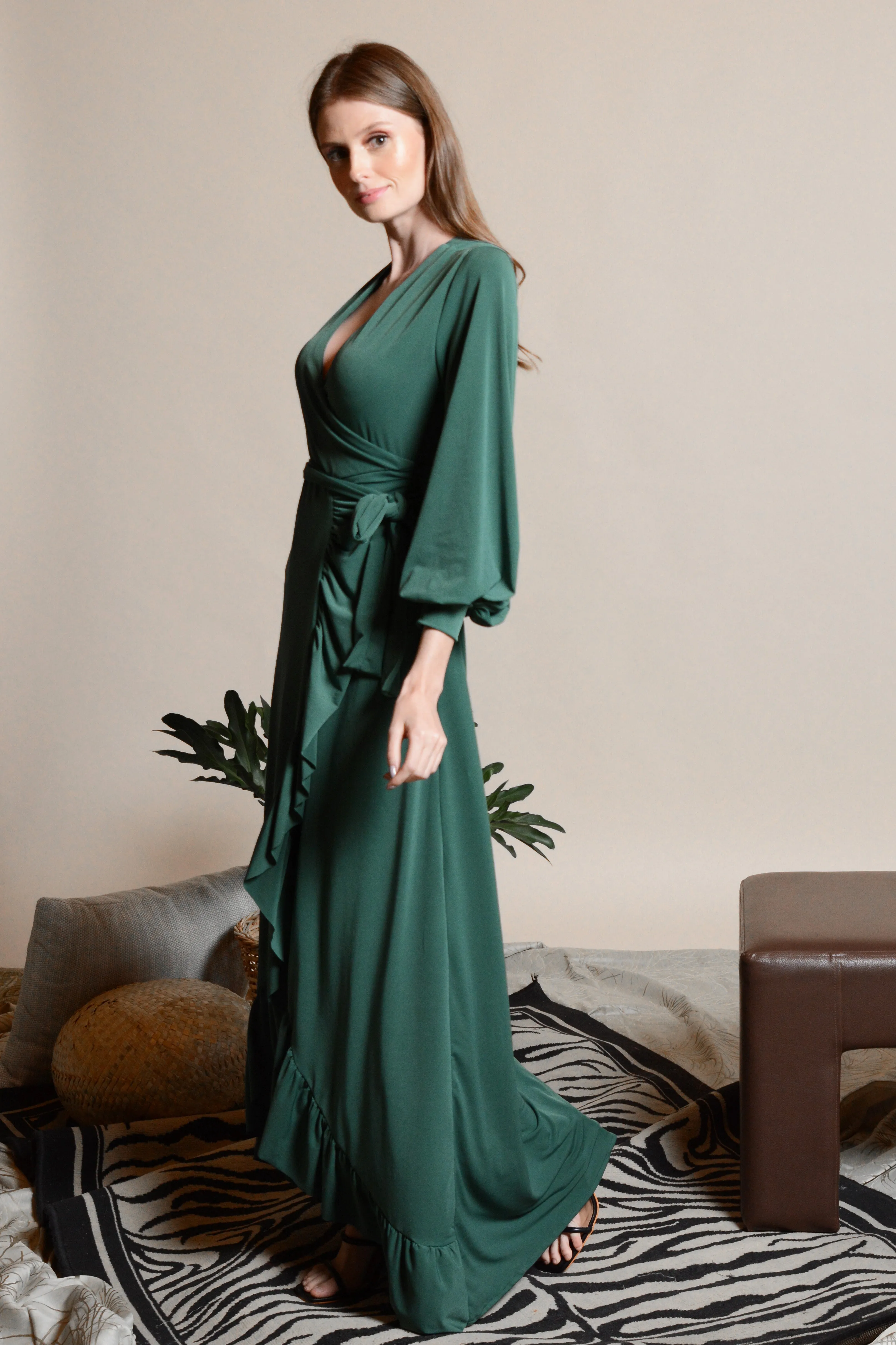 HEARST Wrap Dress