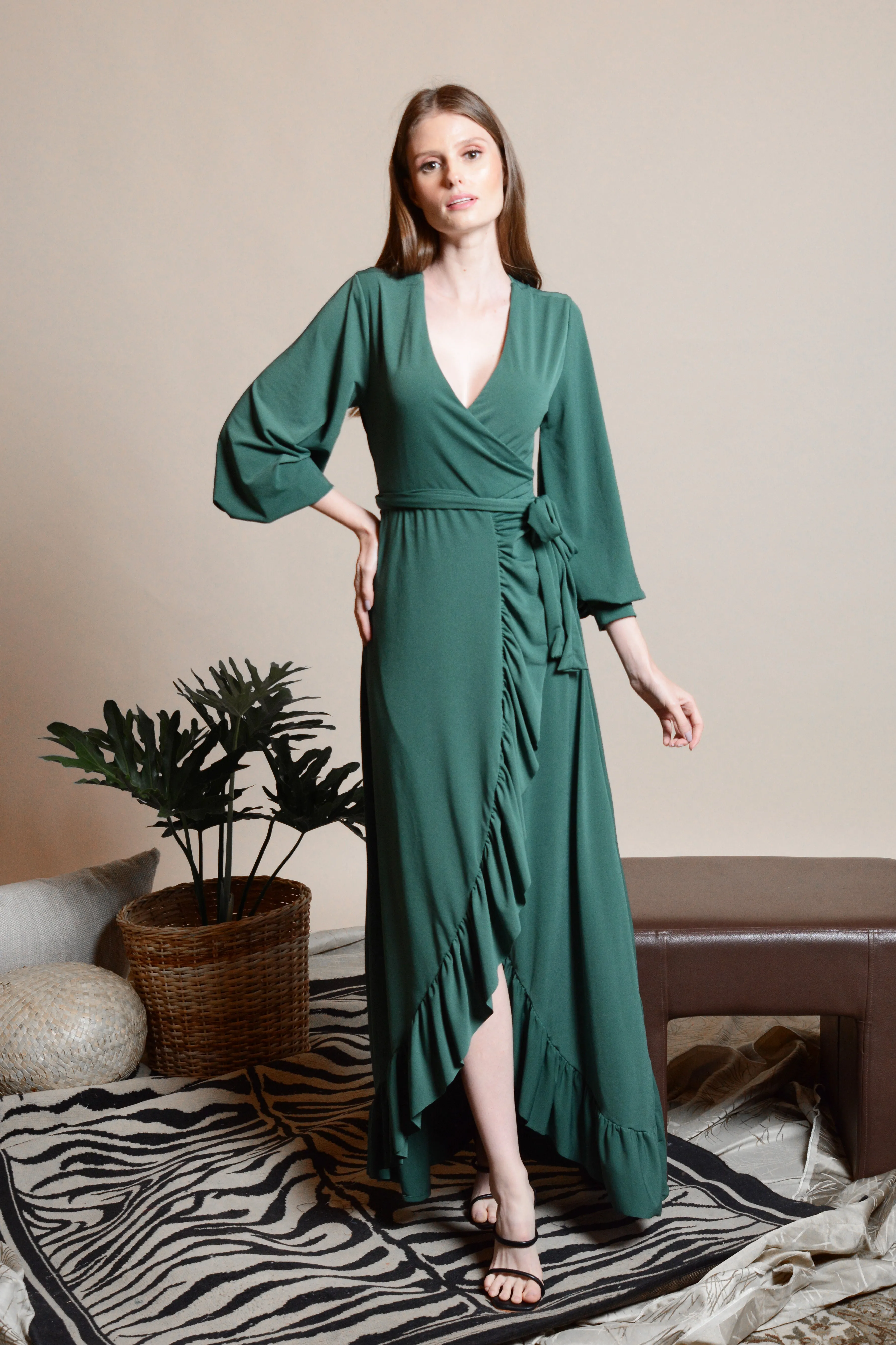 HEARST Wrap Dress