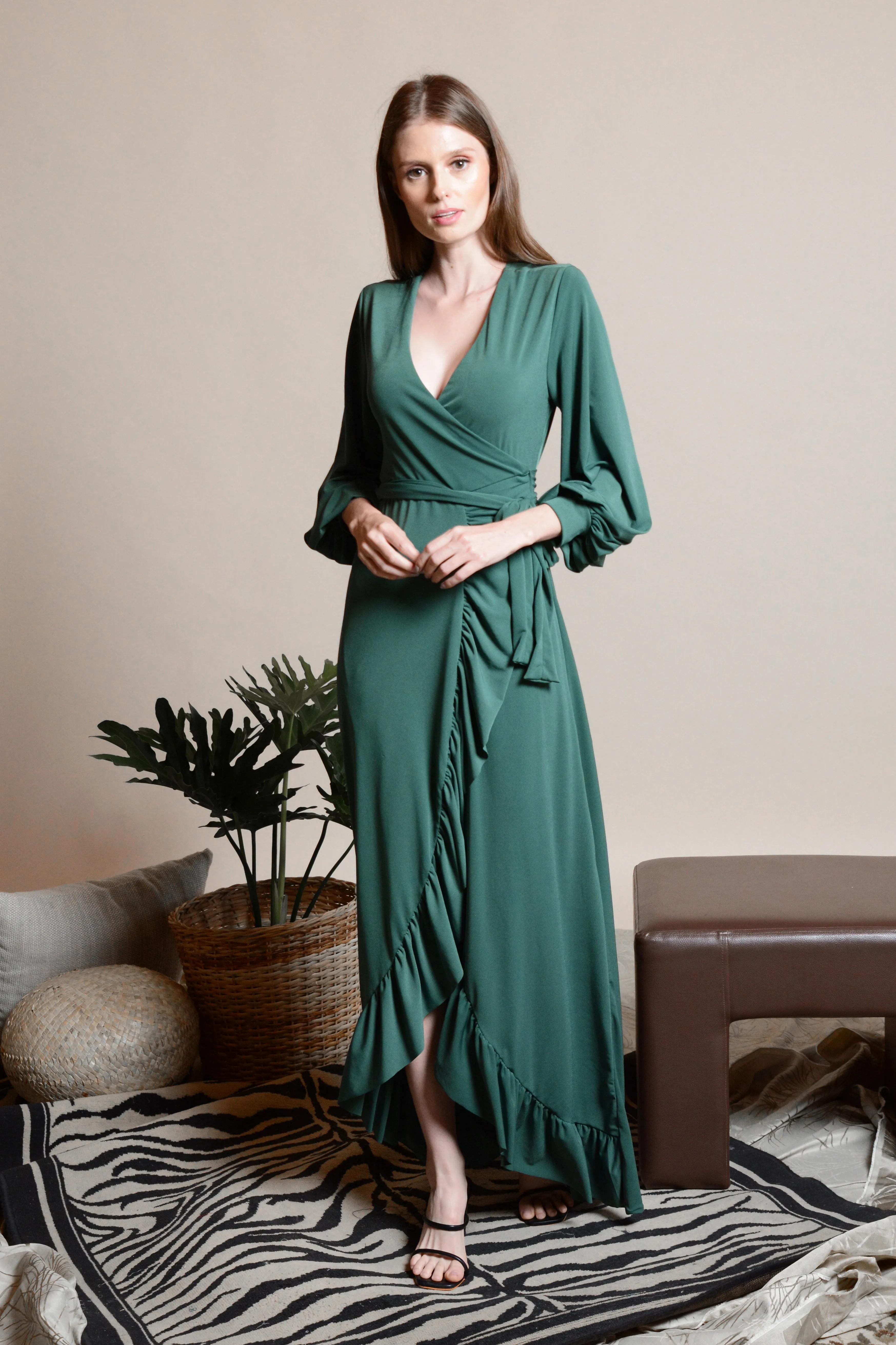 HEARST Wrap Dress