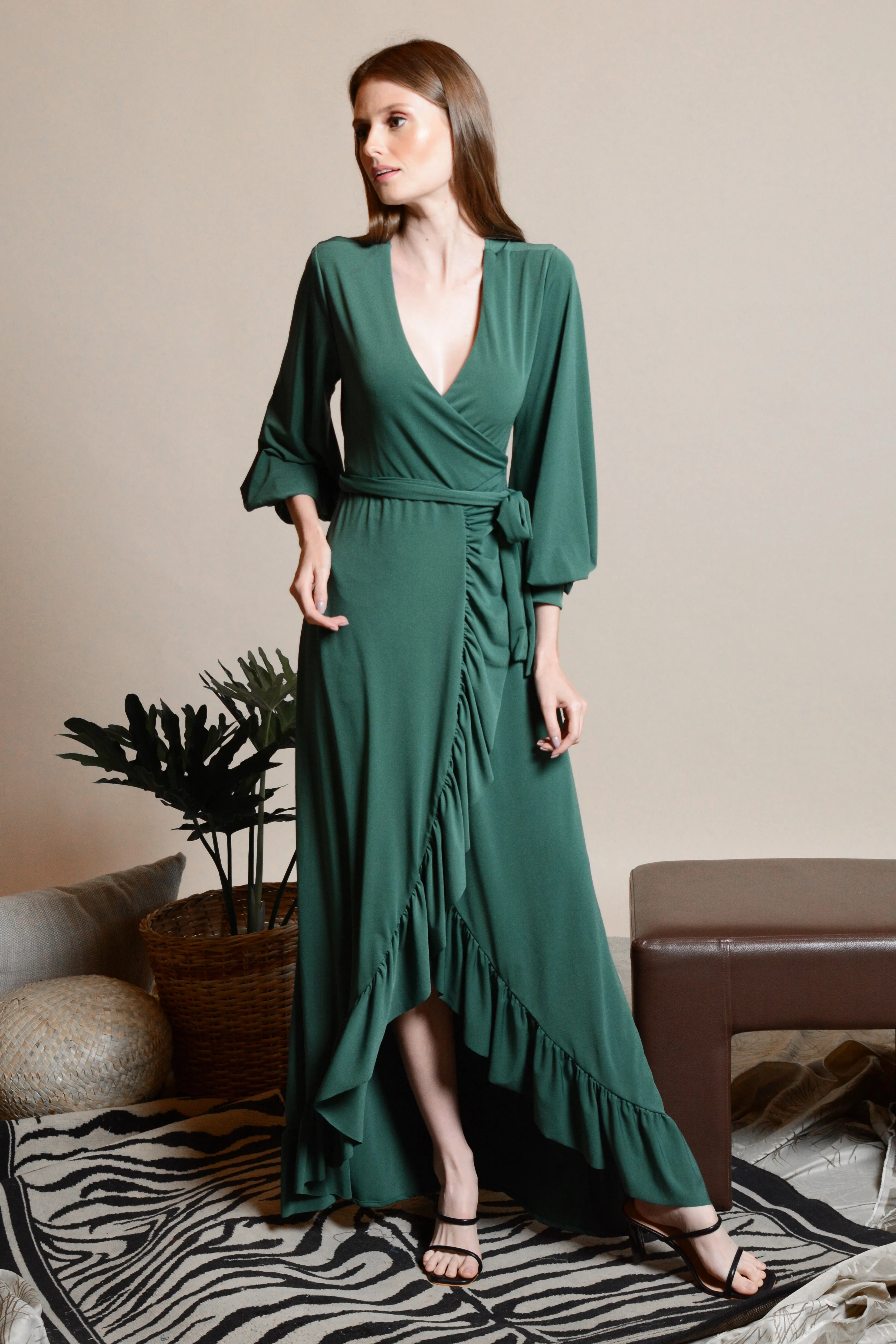 HEARST Wrap Dress