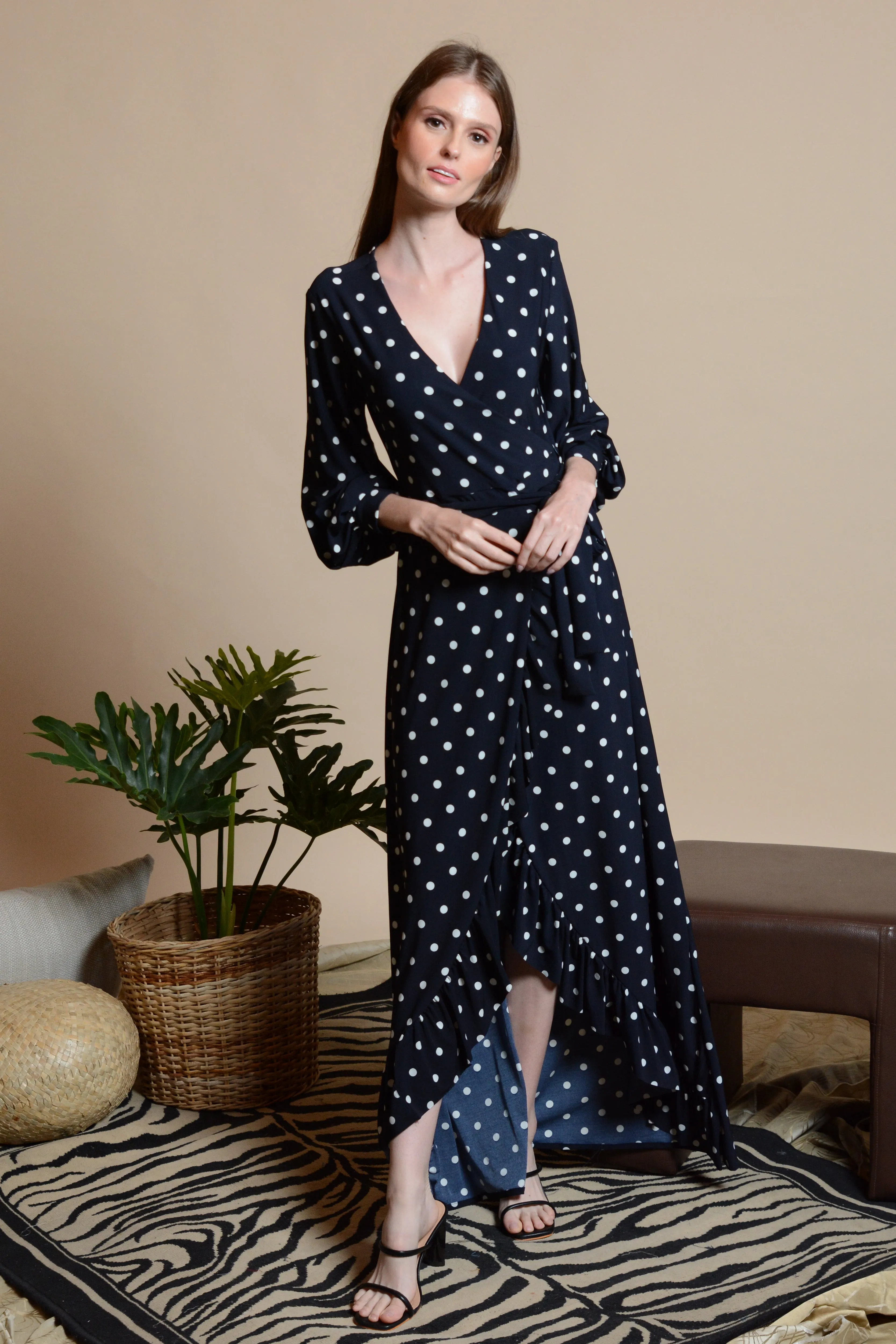 HEARST Wrap Dress