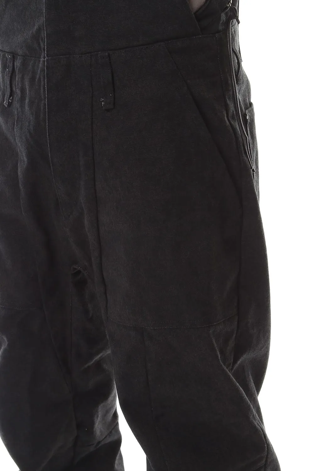Heavy Canvas Tapered Cropped Overall