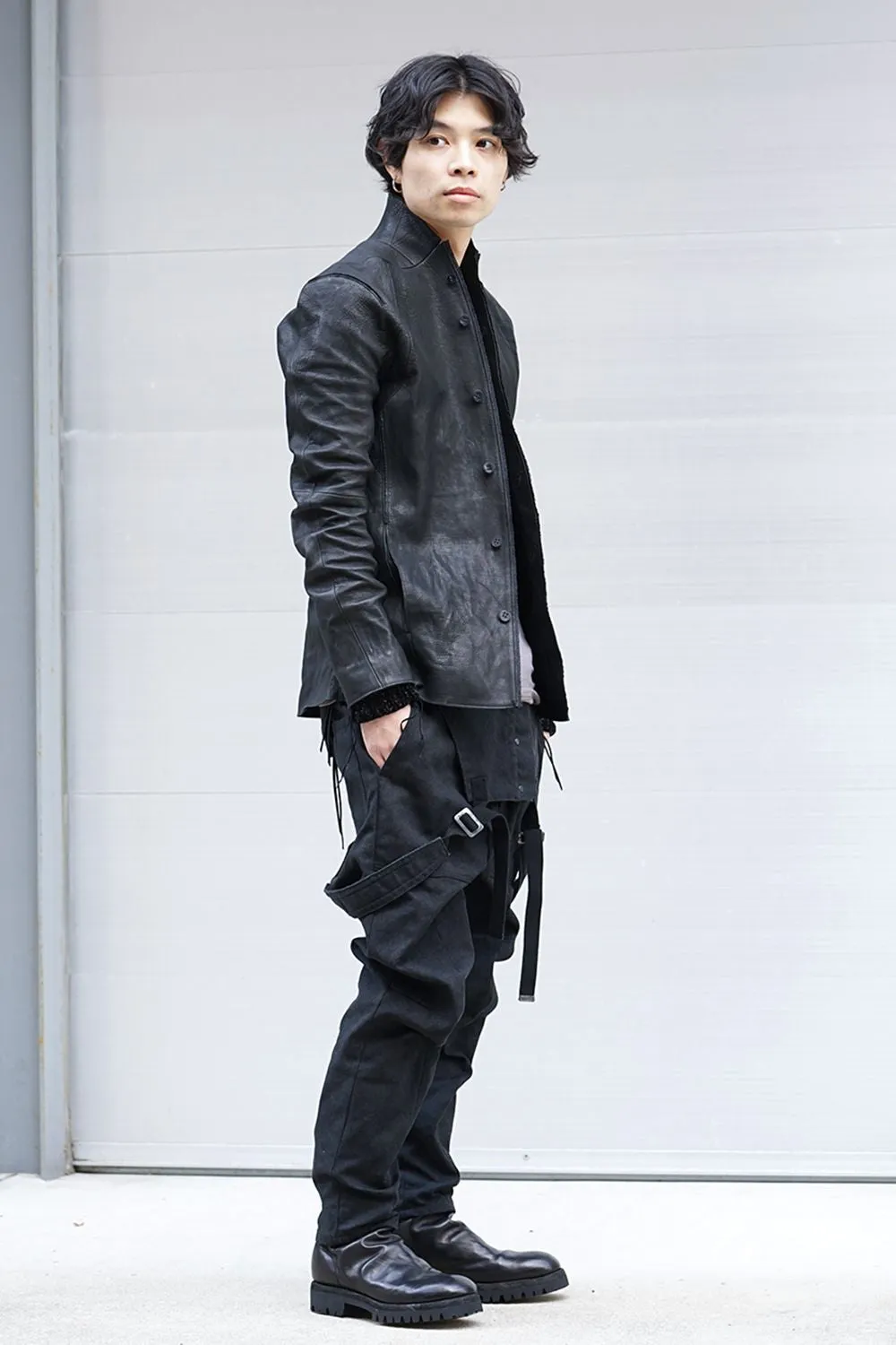 Heavy Canvas Tapered Cropped Overall