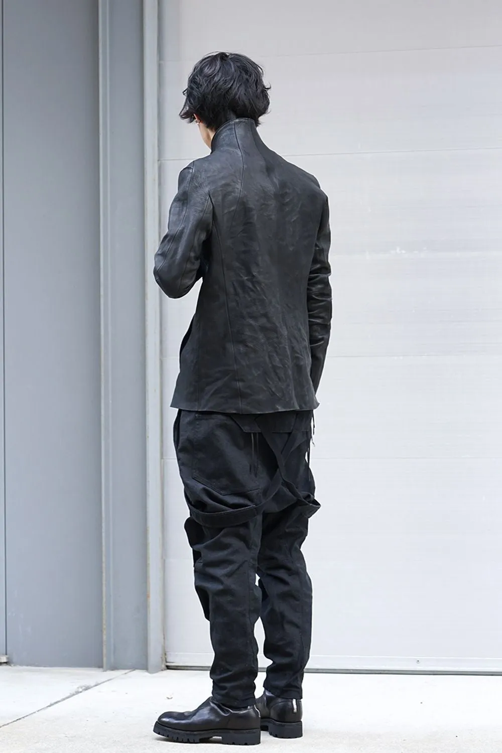Heavy Canvas Tapered Cropped Overall