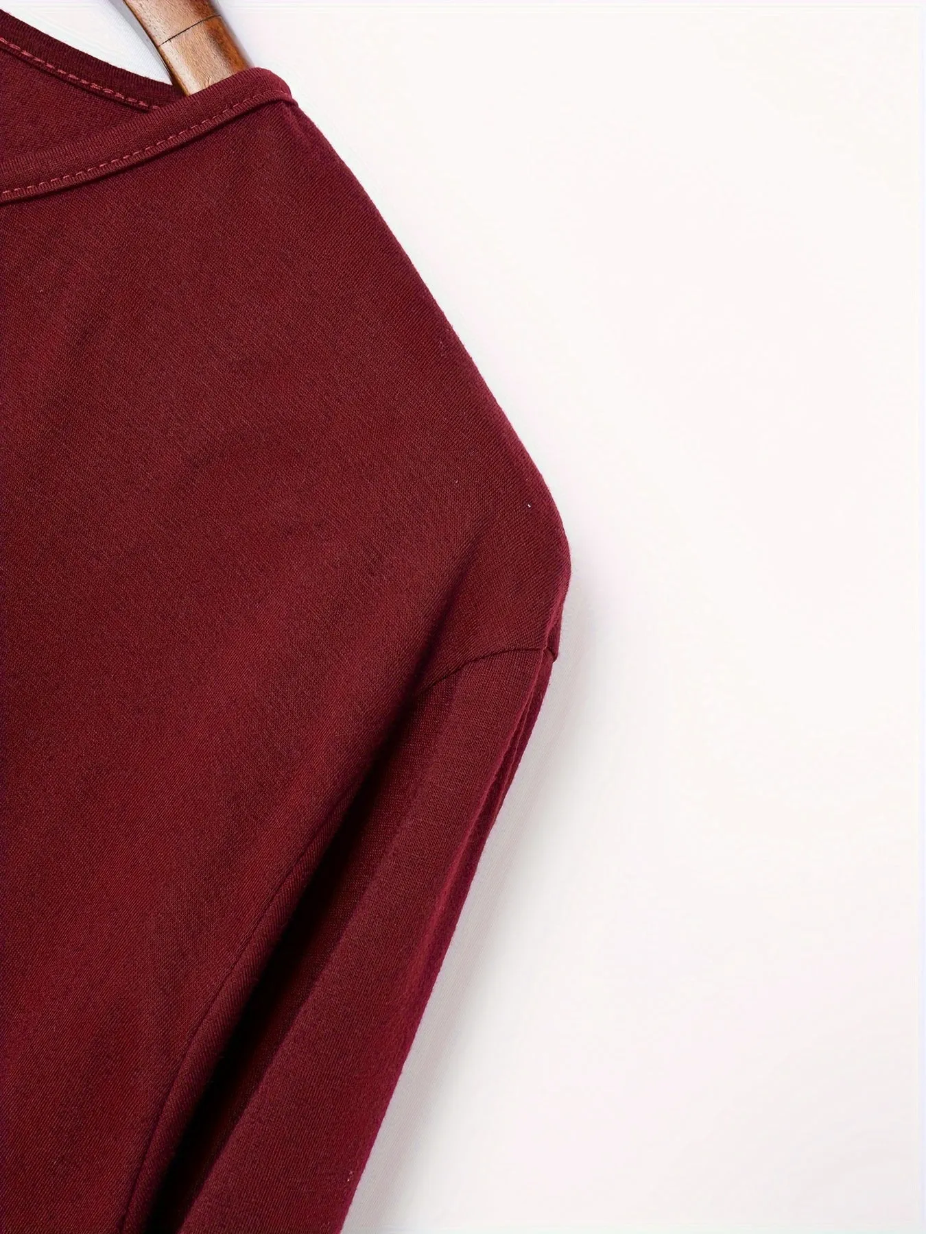 Heeren - Heren Lange Mouw Slim Fit Henley Shirt met Knoopsluiting