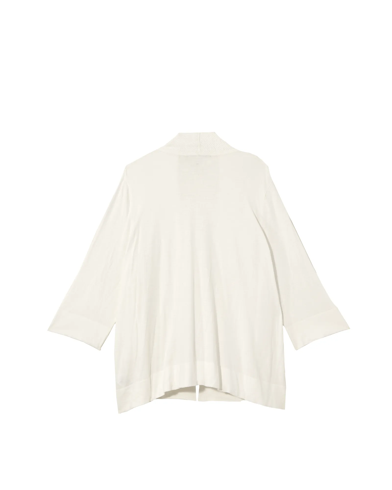 Hellen Half Sleeve Short Cardigan | White