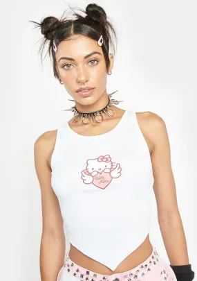 Hello Kitty Angel Cropped Tank Top
