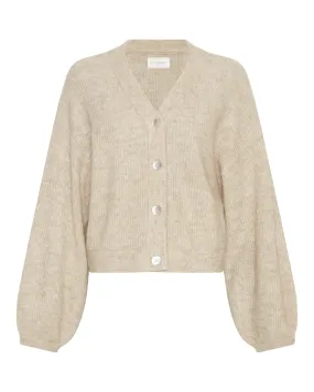 Hila Hope Cardigan - Oatmeal Melange