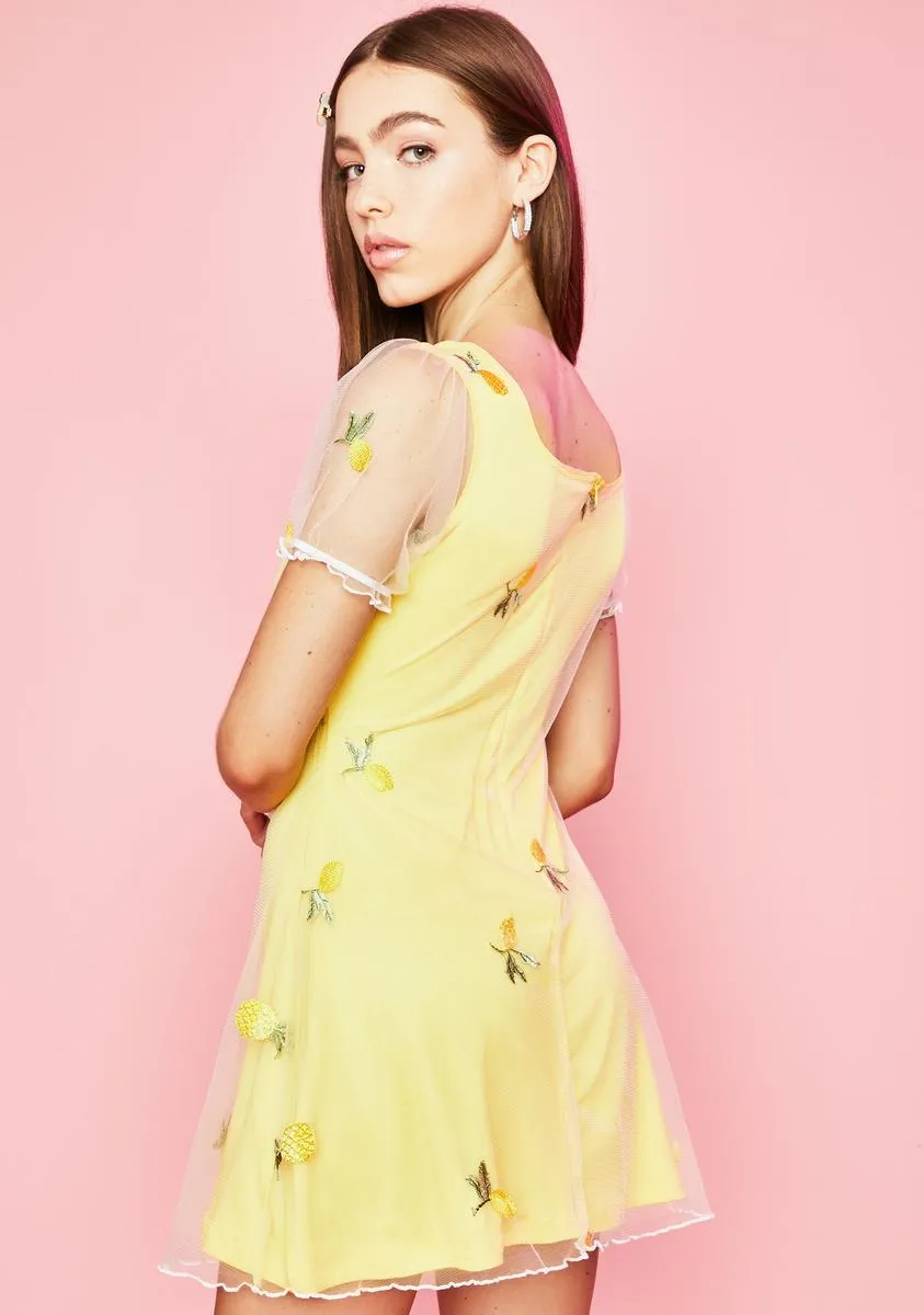 I Got The Juice Babydoll Dress