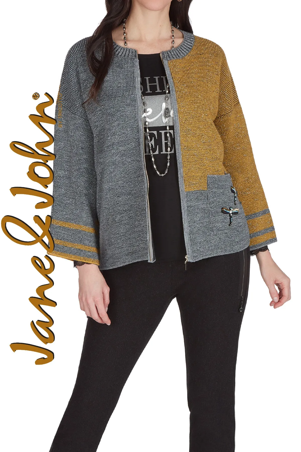 J-463-F22 (Cardigan sweater)