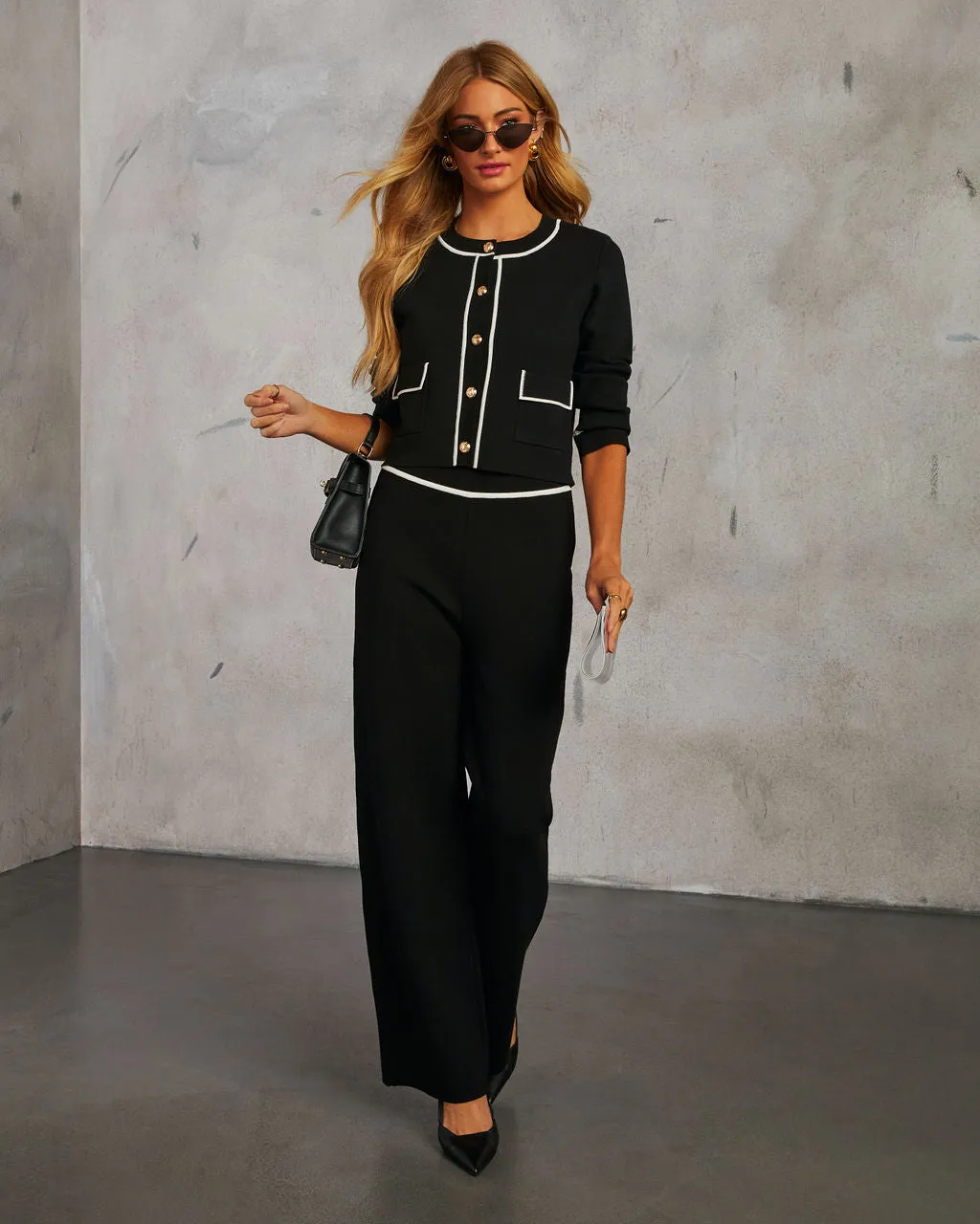 Keeting Contrast Cardigan