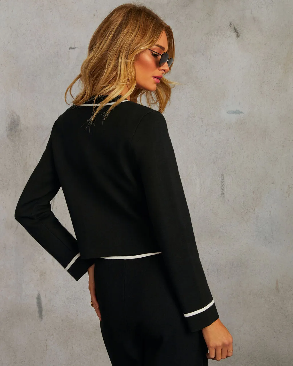 Keeting Contrast Cardigan