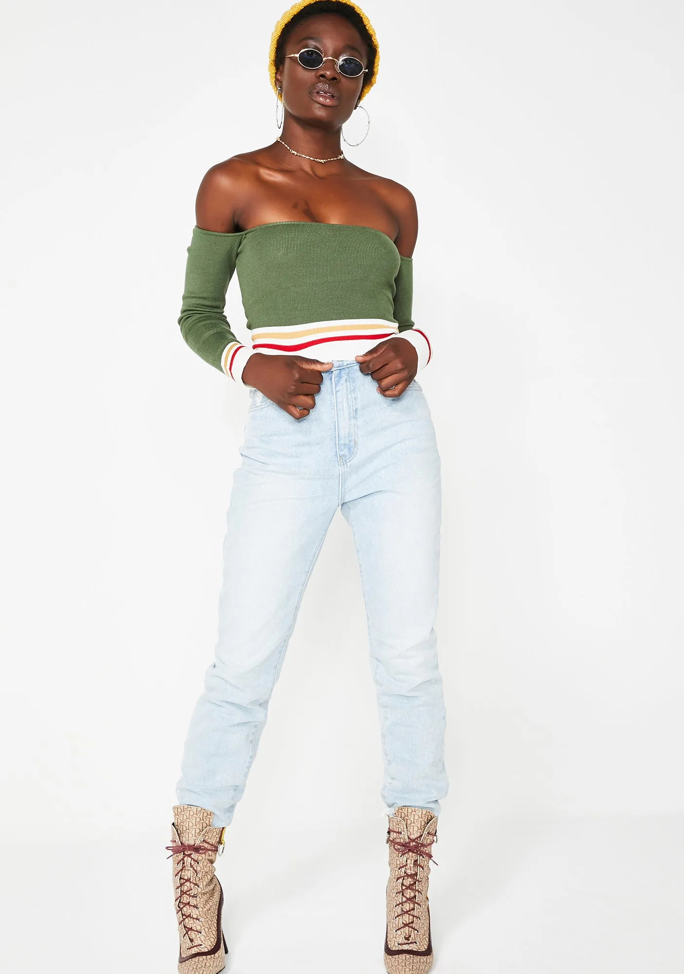 Kush Real Talk Crop Sweater