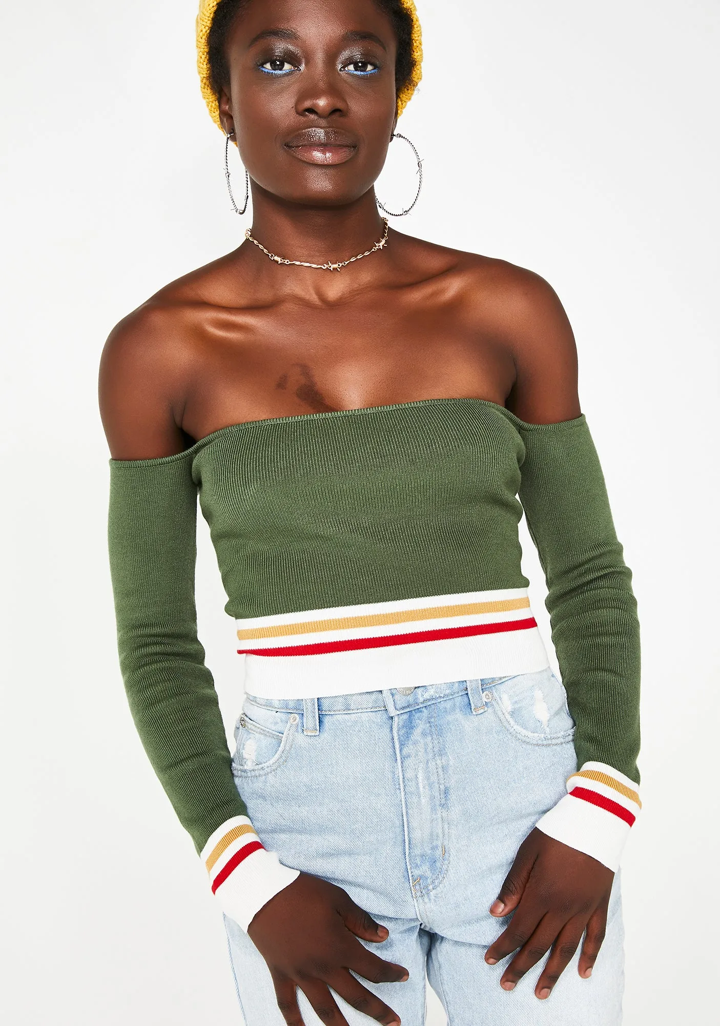 Kush Real Talk Crop Sweater