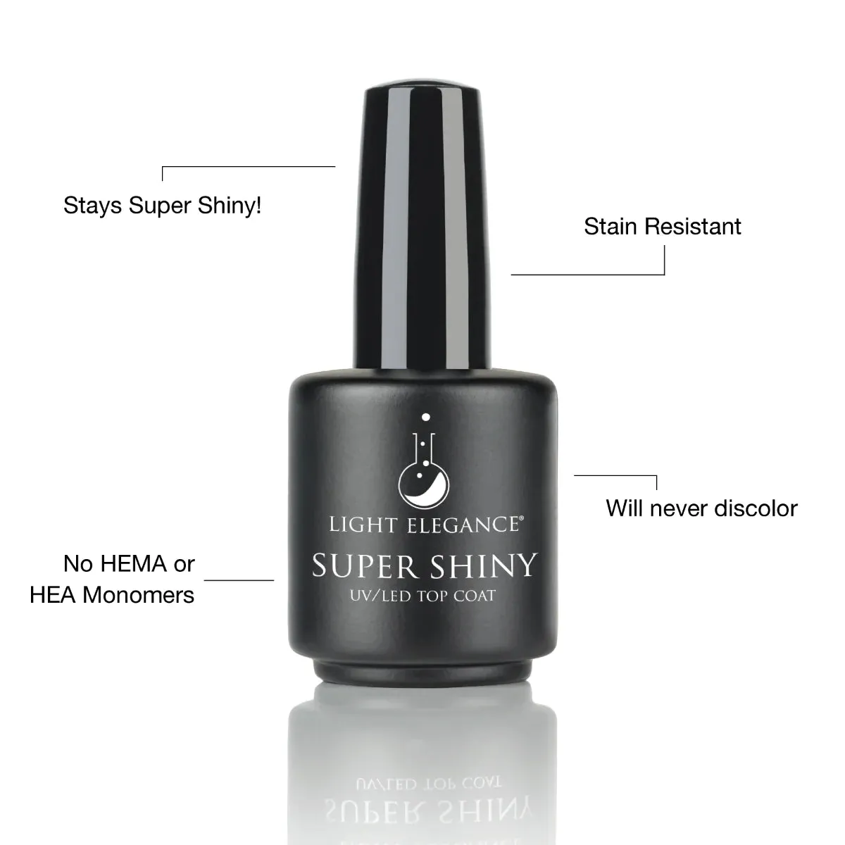 Light Elegance Super Shiny Top Coat (15 ml)