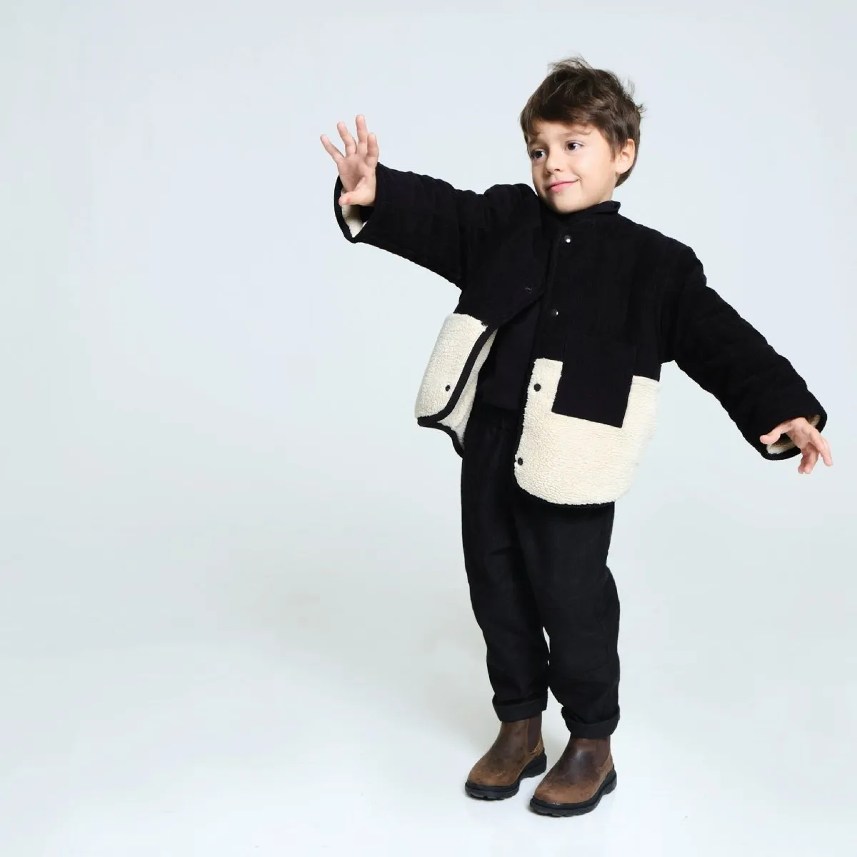 LONDON SHERPA QUILTED JACKET