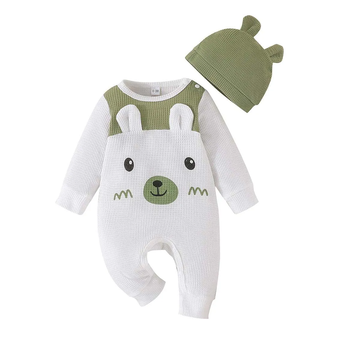 Long Sleeve Jumpsuit W/Hat