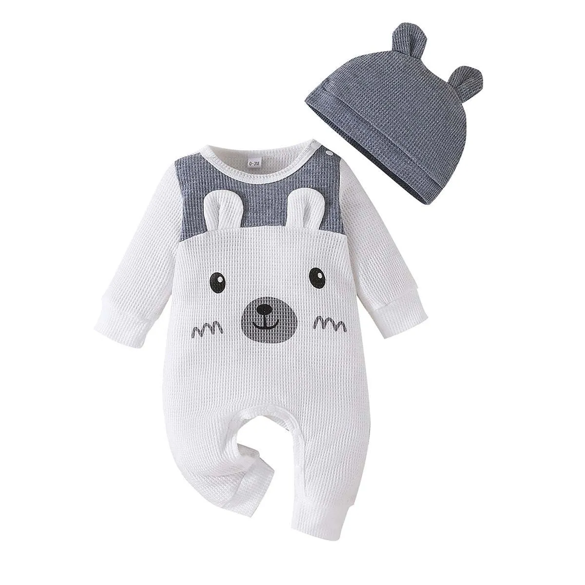 Long Sleeve Jumpsuit W/Hat