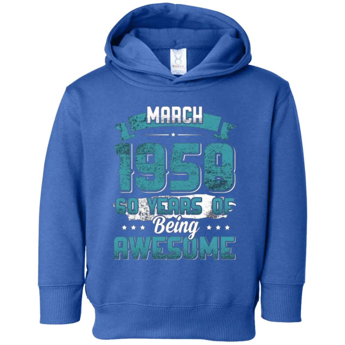 March 1958 Birthday 60 Years Of Being Awesome T-Shirt