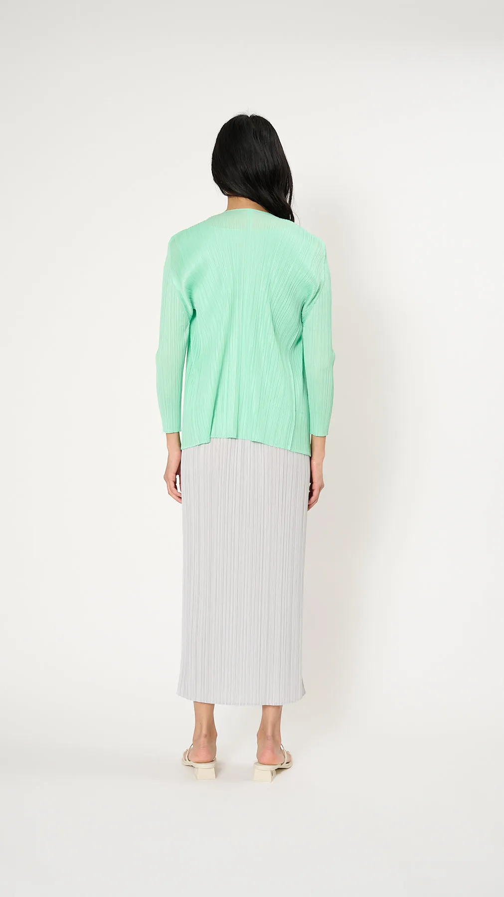 March Monthly Colors Cardigan in Mint Green