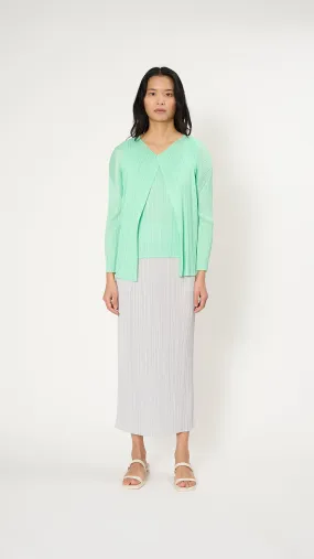 March Monthly Colors Cardigan in Mint Green