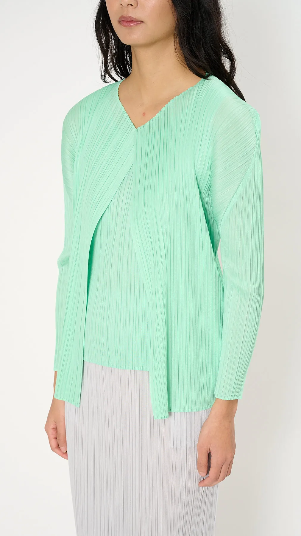 March Monthly Colors Cardigan in Mint Green