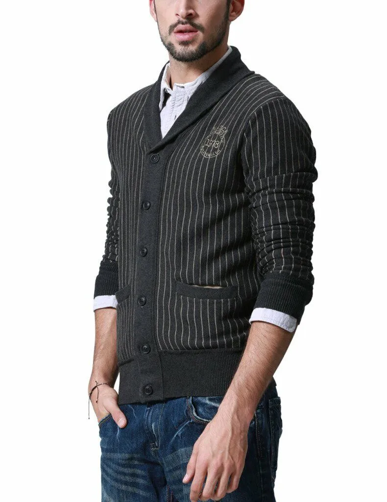 Match Men's Fashion Casual Cardigan Sweater