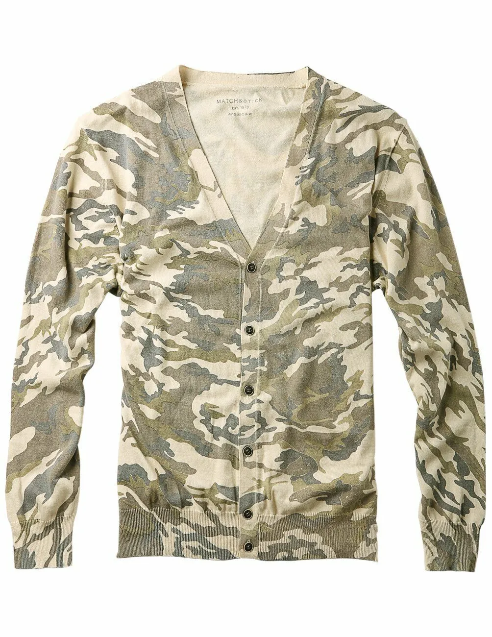 Match Men's Fashion Casual Cardigan Sweater