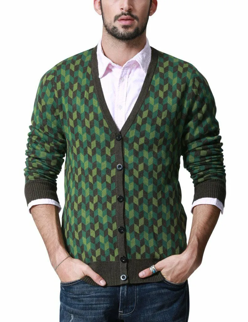 Match Men's Fashion Casual Cardigan Sweater
