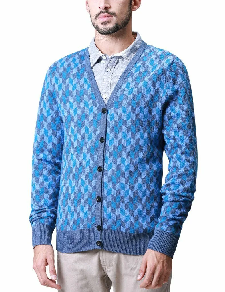 Match Men's Fashion Casual Cardigan Sweater