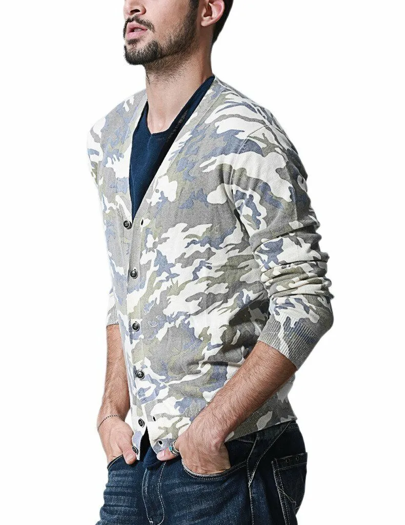Match Men's Fashion Casual Cardigan Sweater