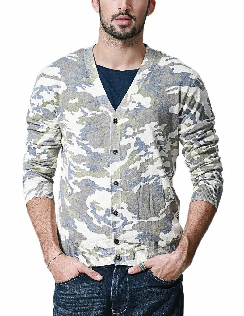 Match Men's Fashion Casual Cardigan Sweater